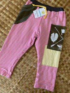Kids Size 4 "Pink & Camo Hawaii Farmer and Rancher" Star Gazer Pants