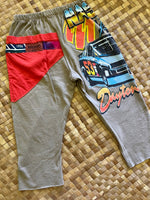 Load image into Gallery viewer, Kids Size 4 "Tan &amp; Red NASCAR" ʻOpihi Picker Pants
