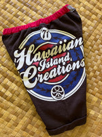 Load image into Gallery viewer, Kids Size 8 "Brown &amp; Blue Hawaiian Island" Beach Comber Shorts
