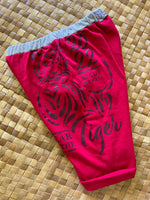 Load image into Gallery viewer, Kids Size 6 "Red Year of the Tiger" Beach Comber Shorts
