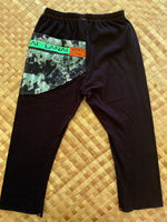 Load image into Gallery viewer, Kids Size 6 &quot;Black &amp; Green Shaka Islands&quot; ʻOpihi Picker Pants
