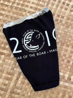 Load image into Gallery viewer, Kids Size 8 &quot;Blue &amp; Black Year of the Boar&quot; Beach Comber Shorts
