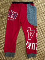 Load image into Gallery viewer, Kids Size 8 &quot;Red &amp; Grey Pono Baseball&quot; Holoholo Pants
