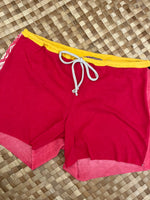 Load image into Gallery viewer, Ladies Size M &quot;Red &amp; Black Day of the Dead&quot; Simple Shorty
