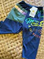 Load image into Gallery viewer, Kids Size 2 &quot;Blue &amp; Tie-Dye Maui and Sons&quot; ʻOpihi Picker Pants
