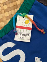 Load image into Gallery viewer, Kids Size 8 &quot;Blue &amp; Green Das Da How&quot; Beach Comber Shorts
