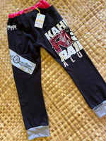 Load image into Gallery viewer, Kids Size 10 "Black &amp; Red Kahuku Football" Holoholo Pants
