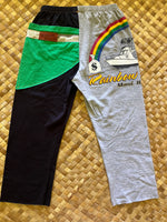 Load image into Gallery viewer, Kids Size 6 "Black &amp; Grey Fishing" ʻOpihi Picker Pants
