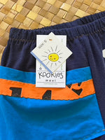 Load image into Gallery viewer, Kids Size 6 &quot;Blue &amp; Orange FDNY&quot; ʻOpihi Picker Pants
