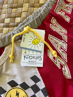 Load image into Gallery viewer, Kids Size 6 &quot;Red &amp; Beige San Francisco 49ers&quot; Beach Comber Shorts
