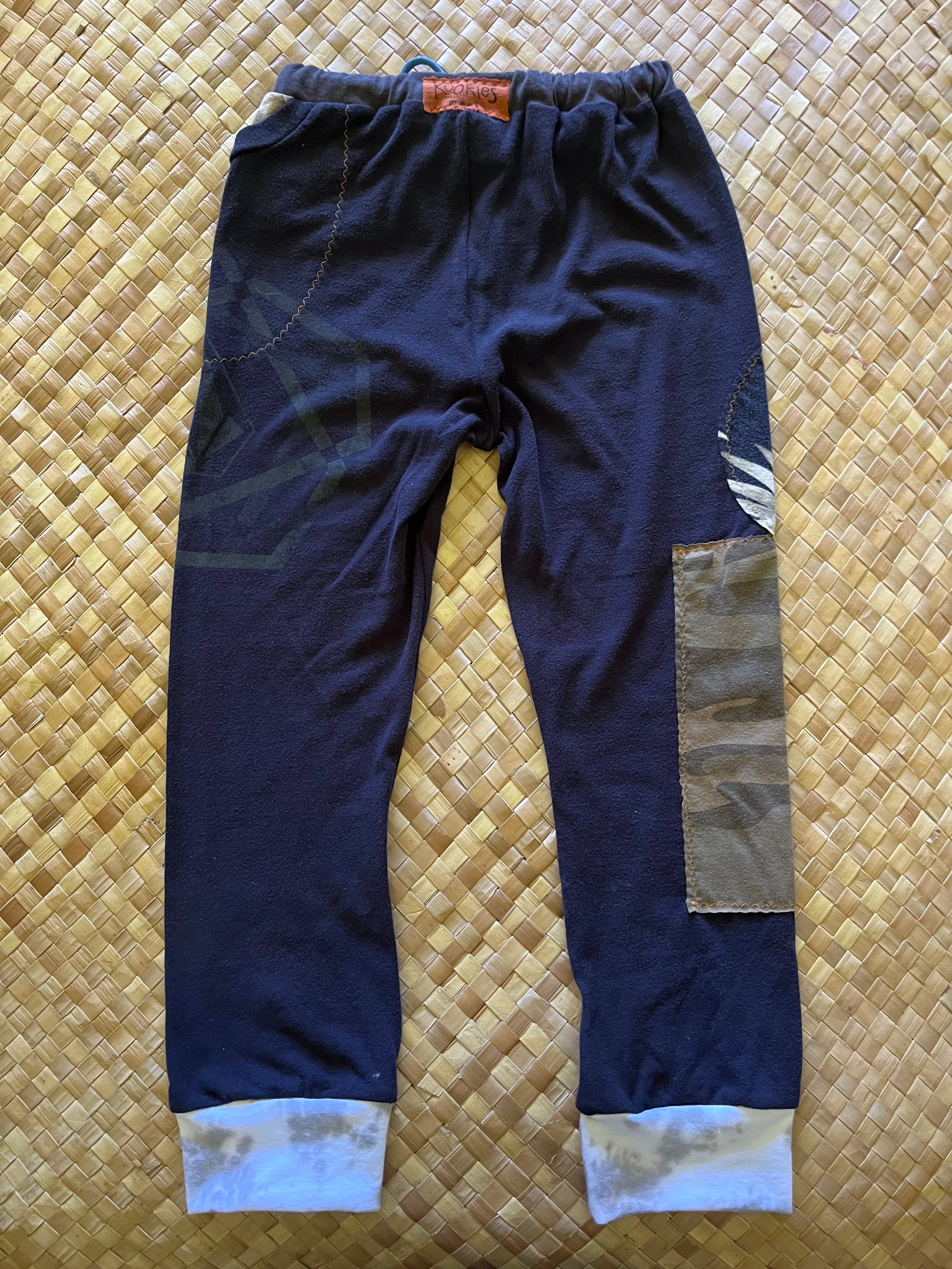 Kids Size 8 "Black Floral and Camo" Holoholo Pants