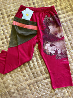 Load image into Gallery viewer, Kids Size 4 "Red Lahaina" ʻOpihi Picker Pants
