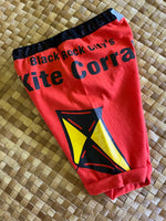 Load image into Gallery viewer, Kids Size 4 "Yellow &amp; Orange Kite" Beach Comber Shorts
