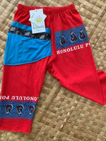 Load image into Gallery viewer, Kids Size 2 &quot;Red &amp; Blue Honolulu Police Dept&quot; ʻOpihi Picker Pants
