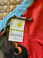 Load image into Gallery viewer, Kids Size 2 "Orange &amp; Camo Lanai Pineapple" Beach Comber Shorts
