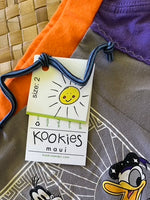 Load image into Gallery viewer, Kids Size 2 &quot;Grey &amp; Orange Disney&quot; Beach Comber Shorts
