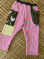 Load image into Gallery viewer, Kids Size 4 &quot;Pink &amp; Camo Hawaii Farmer and Rancher&quot; Star Gazer Pants
