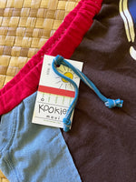 Load image into Gallery viewer, Kids Size 8 "Brown &amp; Blue Hawaiian Island" Beach Comber Shorts
