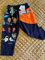 Load image into Gallery viewer, Kids Size 4 "Blue Iconic Pixar Characters" ʻOpihi Picker Pants
