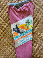 Load image into Gallery viewer, Kids Size 8 &quot;Pink Whales and Pineapples&quot; Holoholo Pants
