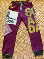 Load image into Gallery viewer, Kids Size 10 "Maroon &amp; Gold 808" Holoholo Pants
