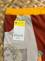 Load image into Gallery viewer, Ladies Size M &quot;Jewel Tones Beach Loving&quot; Flutter Pants
