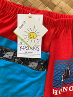 Load image into Gallery viewer, Kids Size 2 &quot;Red &amp; Blue Honolulu Police Dept&quot; ʻOpihi Picker Pants
