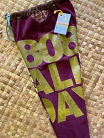 Load image into Gallery viewer, Kids Size 10 "Maroon &amp; Gold 808" Holoholo Pants
