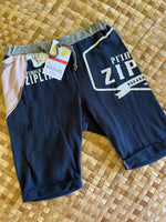 Load image into Gallery viewer, Kids Size 8 "Olive &amp; Black Zipline" Beach Comber Shorts
