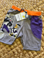 Load image into Gallery viewer, Kids Size 2 &quot;Grey &amp; Orange Disney&quot; Beach Comber Shorts
