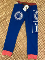 Load image into Gallery viewer, Kids Size 10 &quot;Blue &amp; Rust Local&quot; Holoholo Pants
