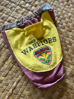 Load image into Gallery viewer, Kids Size 2 &quot;Red &amp; Yellow We Were Warriors&quot; Beach Comber Shorts
