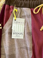 Load image into Gallery viewer, Ladies Size S &quot;Maroon &amp; Goldenrod Farmer&quot; Breezy Capri
