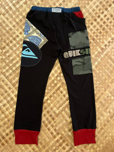 Kids Size 12 "Blue & Black Surf " Holoholo Pants