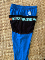 Load image into Gallery viewer, Kids Size 6 &quot;Blue &amp; Black Summer Fun&quot; ʻOpihi Picker Pants
