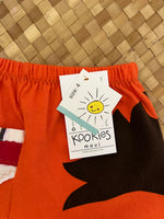 Load image into Gallery viewer, Kids Size 4 &quot;Orange &amp; Stripes Elmo&quot; ʻOpihi Picker Pants
