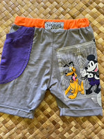Load image into Gallery viewer, Kids Size 2 &quot;Grey &amp; Orange Disney&quot; Beach Comber Shorts
