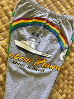 Load image into Gallery viewer, Kids Size 6 "Black &amp; Grey Fishing" ʻOpihi Picker Pants
