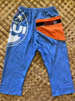Load image into Gallery viewer, Kids Size 4 "Blue &amp; Orange Maui Wave" ʻOpihi Picker Pants
