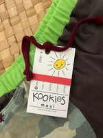 Load image into Gallery viewer, Kids Size 8 &quot;Green &amp; Grey Unstoppable Dino&quot; Beach Comber Shorts
