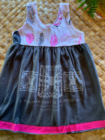 Load image into Gallery viewer, Kids Size 2 &quot;Grey &amp; Pink Shells&quot; Kuʻuipo Dress
