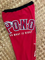 Load image into Gallery viewer, Kids Size 8 &quot;Red &amp; Grey Pono Baseball&quot; Holoholo Pants
