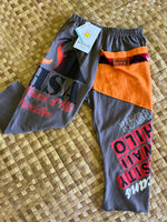 Load image into Gallery viewer, Kids Size 4 "Grey &amp; Orange UH Hilo" ʻOpihi Picker Pants
