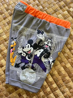 Load image into Gallery viewer, Kids Size 2 &quot;Grey &amp; Orange Disney&quot; Beach Comber Shorts
