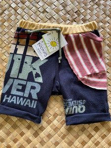 Kids Size 2 "Navy and Rust Quick Siver" Beach Comber Shorts