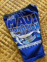 Load image into Gallery viewer, Kids Size 8 "Blue &amp; Orange Maui Marathon" Beach Comber Shorts
