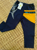 Load image into Gallery viewer, Kids Size 6 &quot;Navy &amp; Yellow Ahi&quot; ʻOpihi Picker Pants
