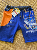 Load image into Gallery viewer, Kids Size 8 "Blue &amp; Orange Maui Marathon" Beach Comber Shorts
