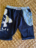 Load image into Gallery viewer, Kids Size 6 "Blues Maui Turtle" Beach Comber Shorts
