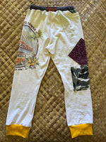 Load image into Gallery viewer, Kids Size 8 &quot;Beige Rainbow Drive In&quot; Holoholo Pants
